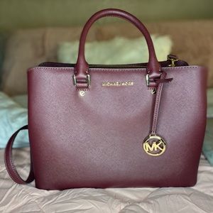 Burgundy MK Purse!